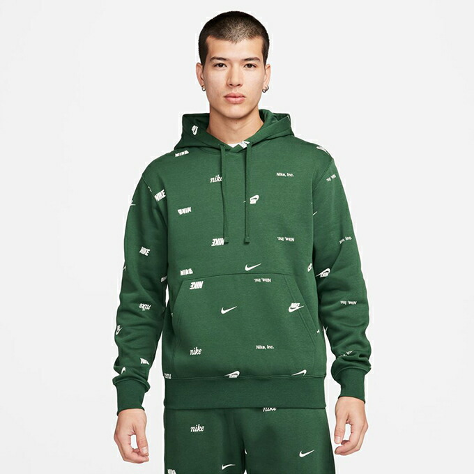 楽天市場】ナイキ スウェットパーカー メンズ CLUB＋BB総柄裏