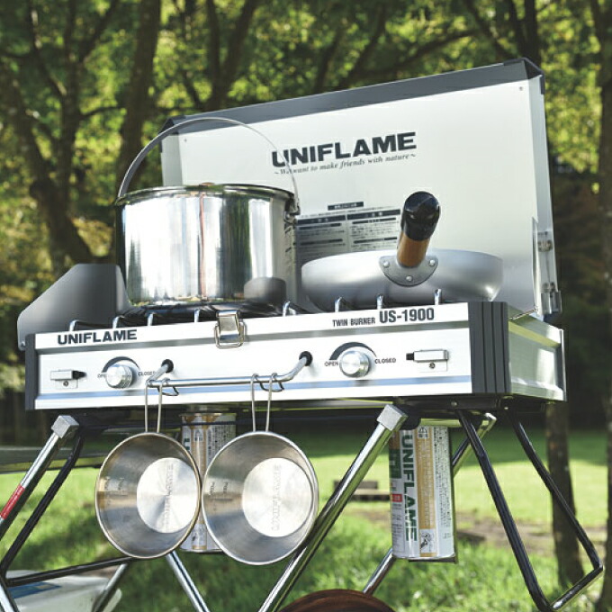 楽天市場】ユニフレーム UNIFLAME ツインバーナー US-1900 610305 od