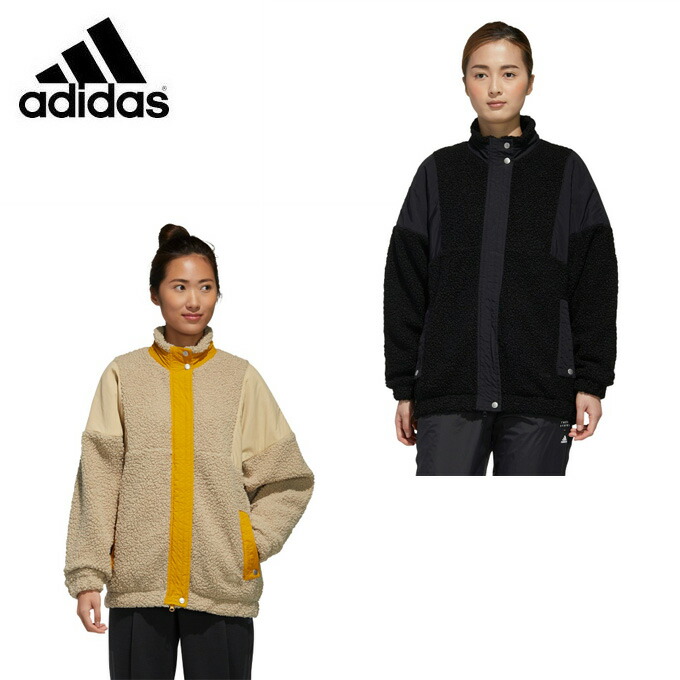 楽天市場】アディダス アウタージャケット レディース W MHS ボア