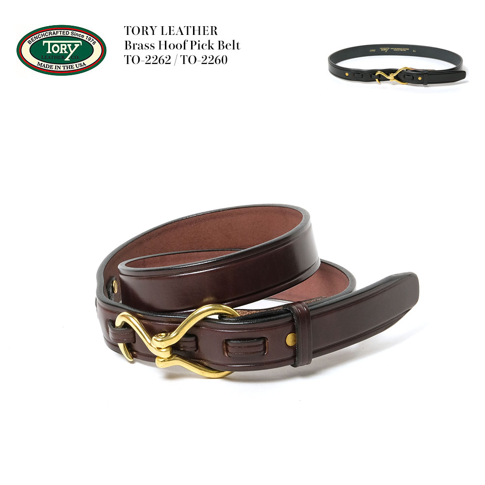 楽天市場】トリーレザー TORY LEATHER ブラス フックピック ベルト 本