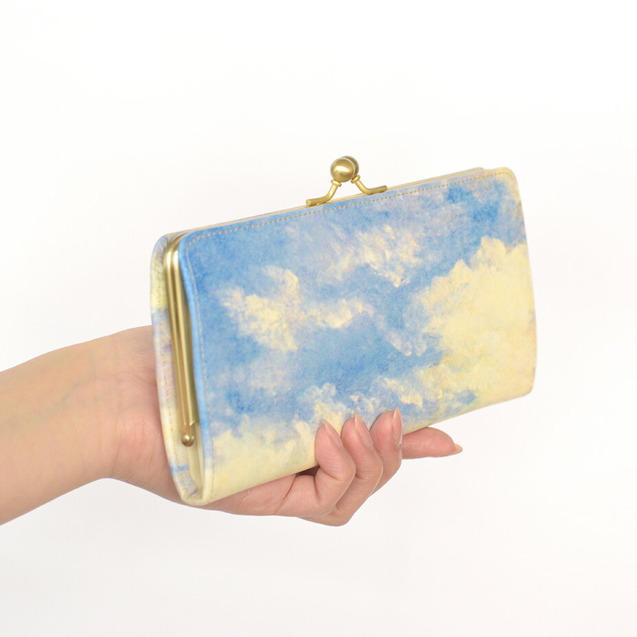 楽天市場】【 HIRAMEKI. 公式 】長財布 がま口 スリム 本革｜空