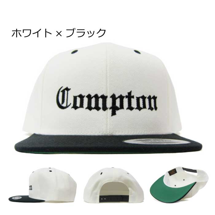 楽天市場】COMPTON コンプトン キャップ スナップバック 帽子 メンズ