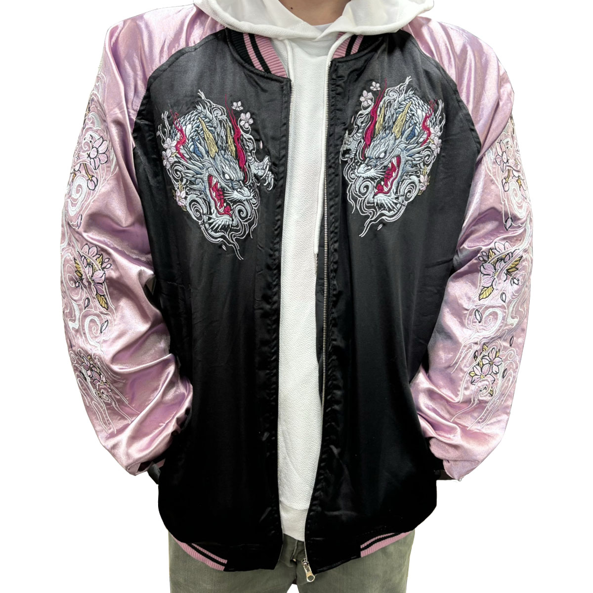 楽天市場】【P10倍・10%OFF】スカジャン メンズ 龍 東洋 おしゃれ 和柄