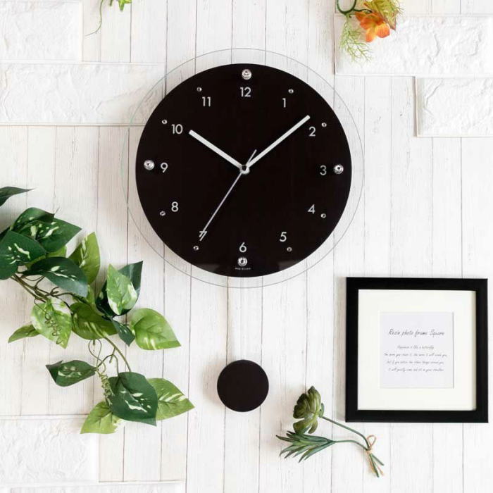 楽天市場】壁掛け時計 おしゃれ 電波時計 『アンティール2』 木製