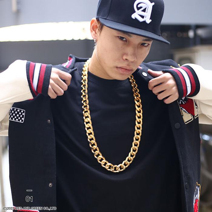 楽天市場】ACEFLAG ネックレス メンズ ゴールド/シルバー 88cm エース