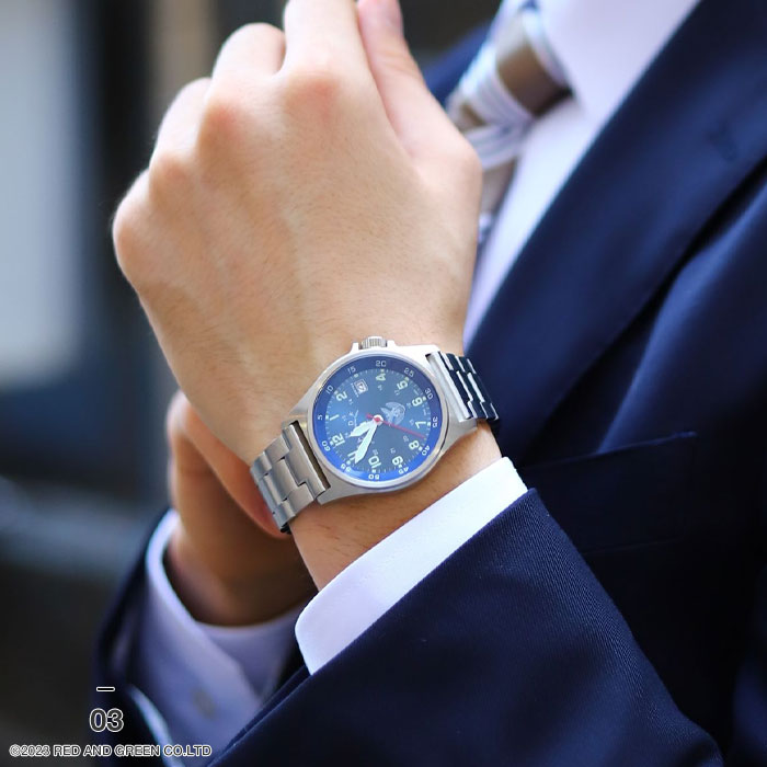 BLUE BLUE ミリタリーウォッチ 自動巻 Blue Blue Automatic Diver