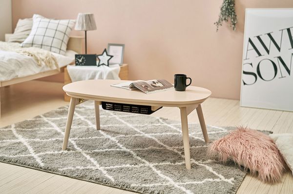 楽天市場】カジュアルコタツ (折脚) (ホワイトウォッシュ) カルミナ