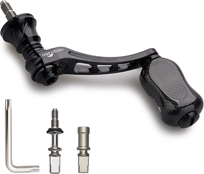 楽天市場】45-50mm可変 リール ハンドル シマノ ダイワ 通用