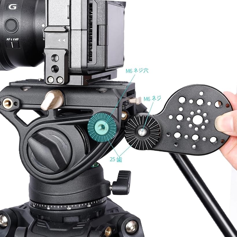 楽天市場】ManfrottoのMVK500AM/MVH500AH/smallrig/Leofoto/Milibooの