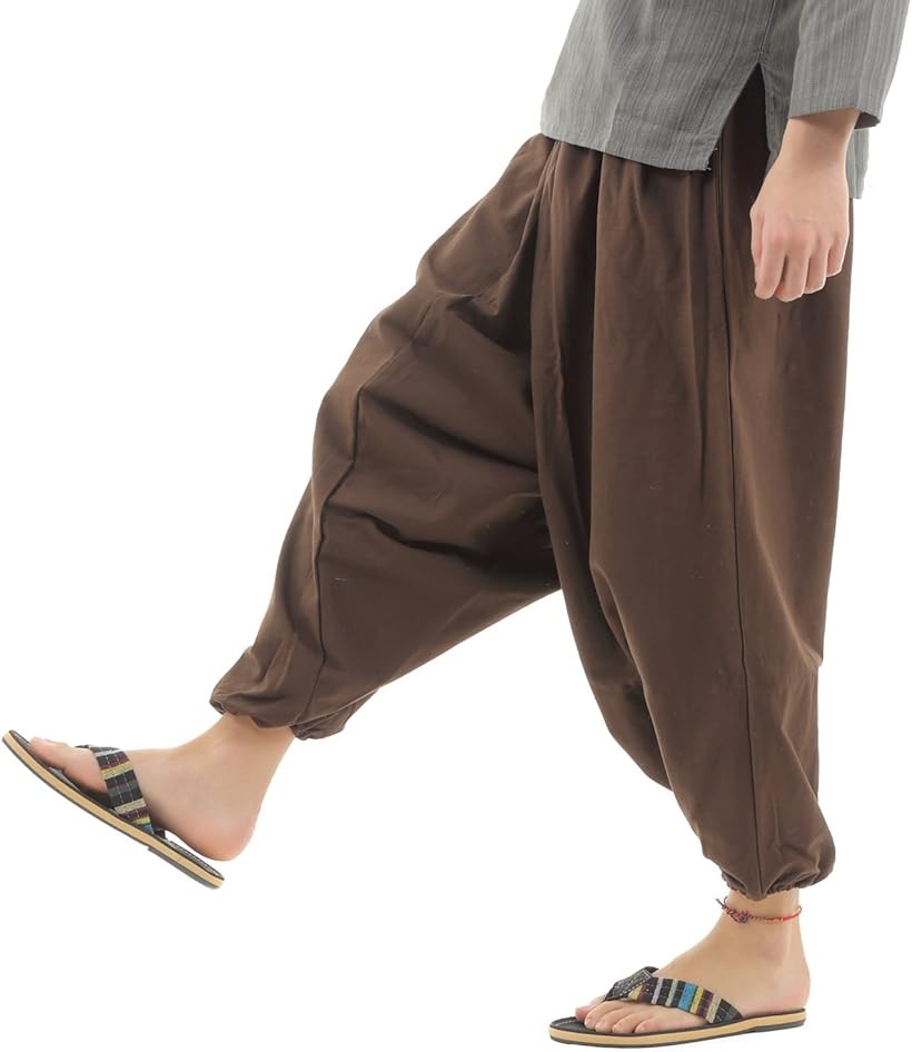 楽天市場】OKI オキ サルエルパンツ アラジンパンツ タイパンツ メンズ