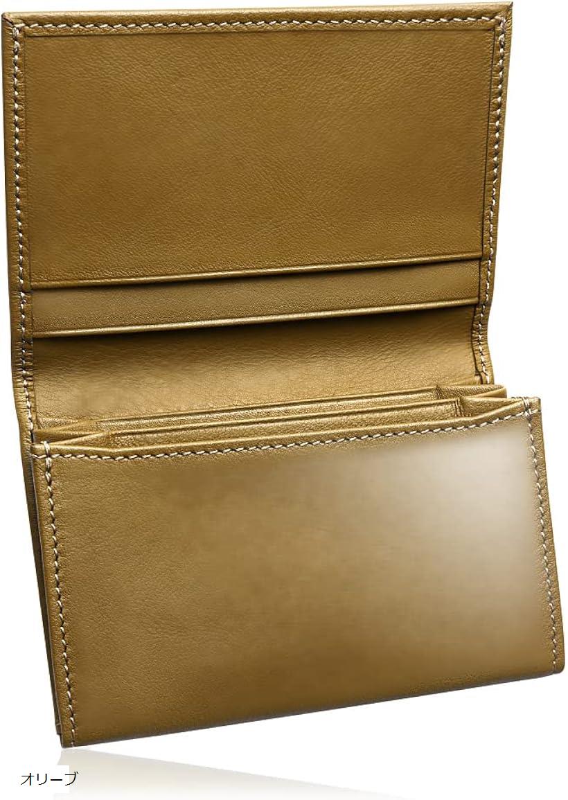 楽天市場】名刺入れ メンズ 本革 風琴マチ カード入れ 大容量 薄型