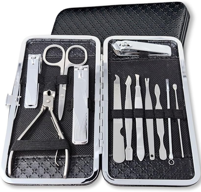 楽天市場】ネイルケアセット 爪切り 爪やすり 甘皮処理 眉毛 ハサミ