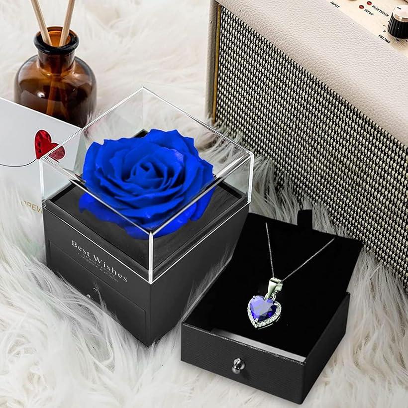 楽天市場】エターナル・ローズチェーン シルバー925 誕生石ネックレス