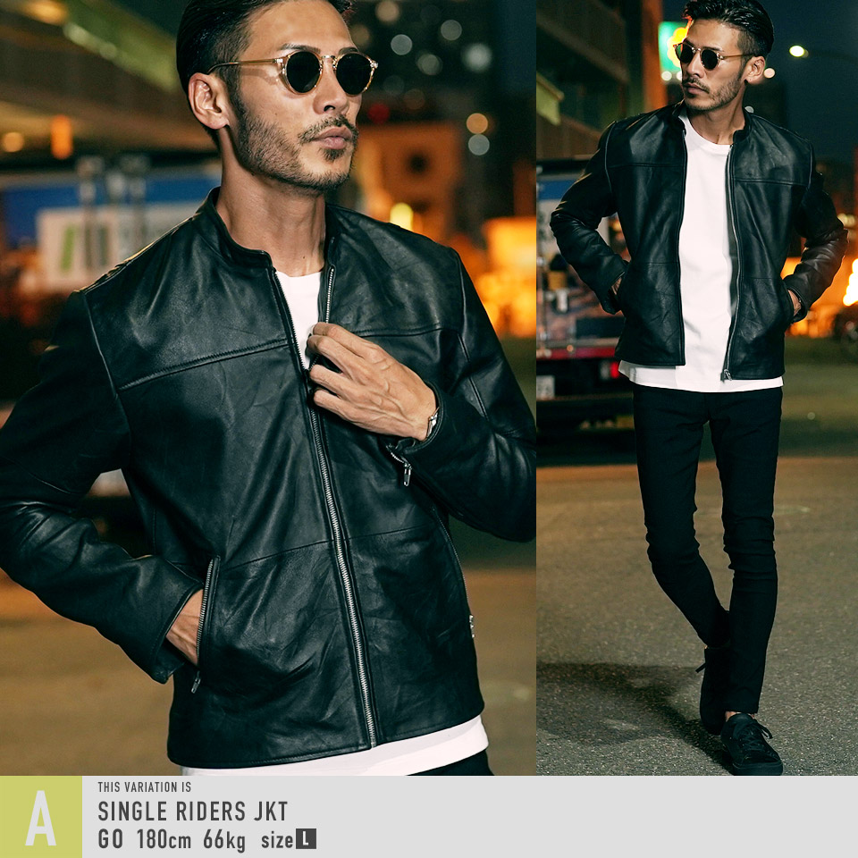 楽天市場】【SALE】レザージャケット 革ジャン メンズ 本革 ライダース