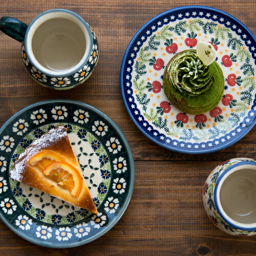 楽天市場】【最大1000円OFF】ポーリッシュポタリー ラウンドプレート