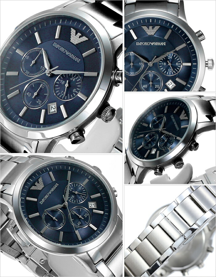 楽天市場】エンポリオアルマーニ 時計 EMPORIOARMANI 腕時計 ブルー