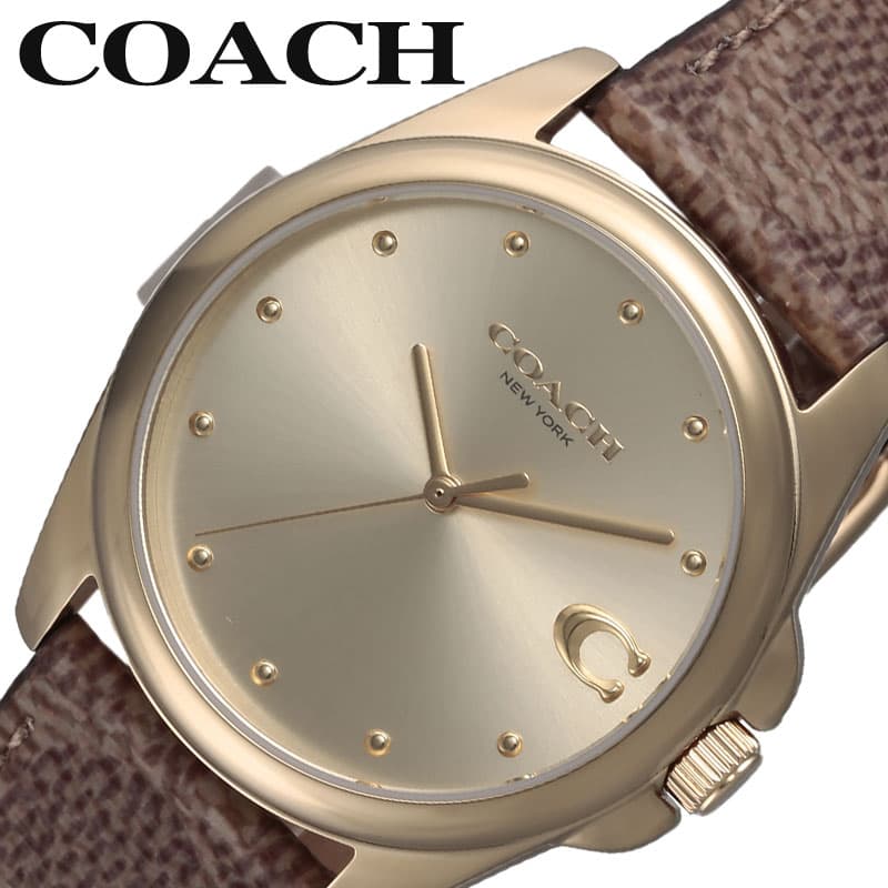 楽天市場】コーチ 腕時計 COACH 時計 グレイソン GREYSON レディース