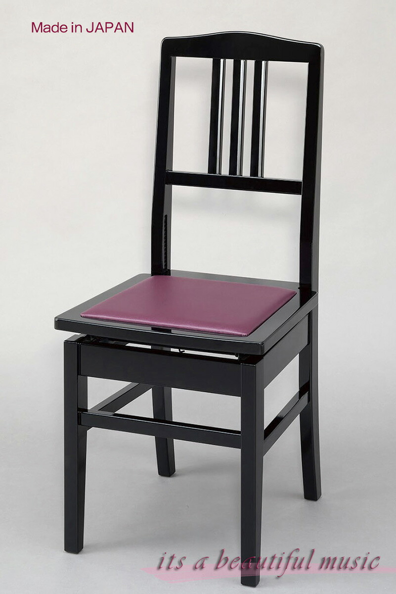 楽天市場】【its】昔からの定番！日本製背付きピアノ椅子（トムソン