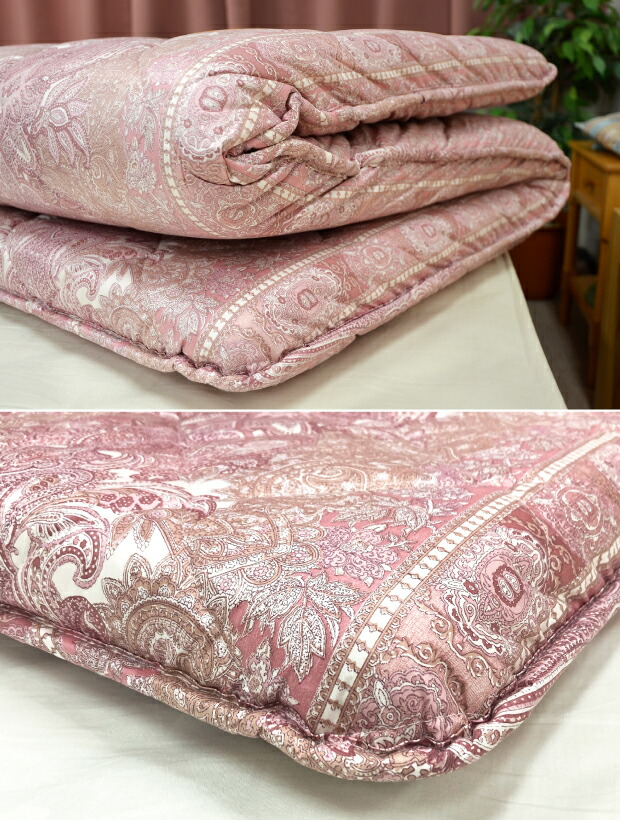 楽天市場】【圧縮なし】昭和西川 羊毛混 4層 固綿敷き布団 ダブル