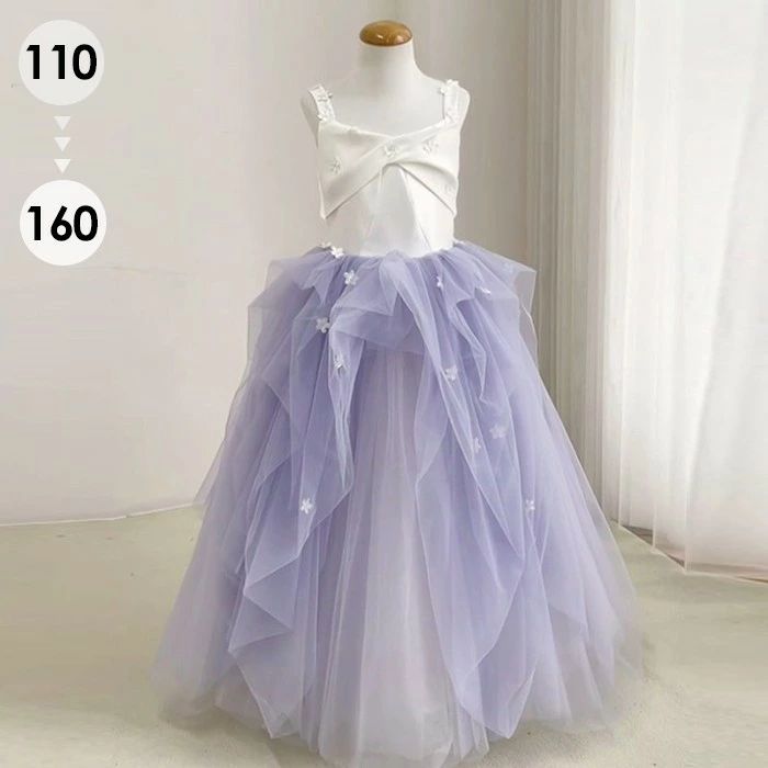 キッズファッション ドレス パープル 子ども 発表会」の人気商品一覧
