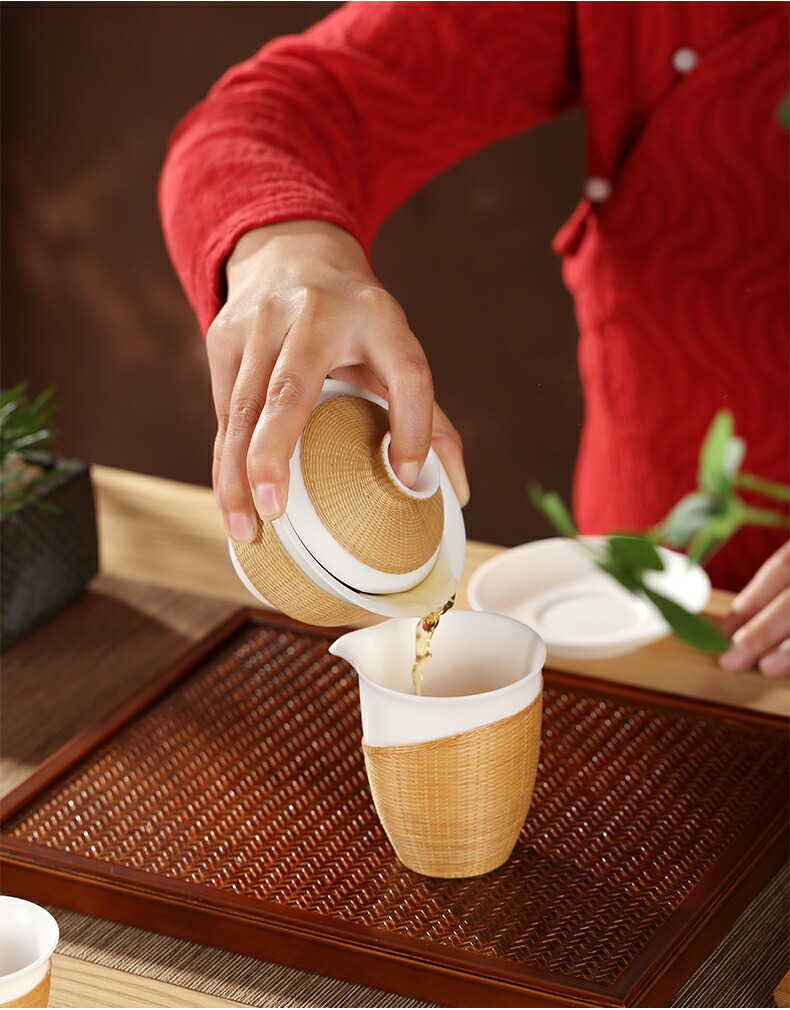 楽天市場】清境Craft 伝統工芸 竹細工 蓋物 蓋付碗 竹編み 珍味入れ 宝