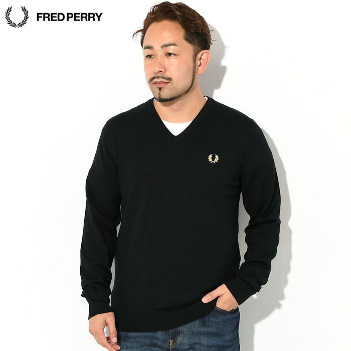楽天市場】フレッドペリー FRED PERRY セーター メンズ クラシック V