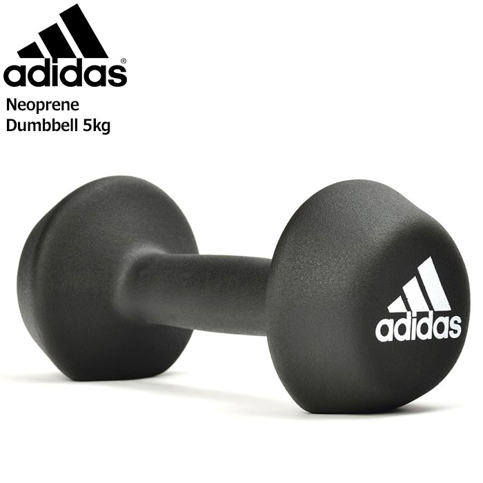 楽天市場】アディダス adidas ダンベル ネオプレン ダンベル 5kg