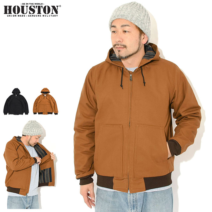 楽天市場】ヒューストン HOUSTON ジャケット メンズ ダック ジップ