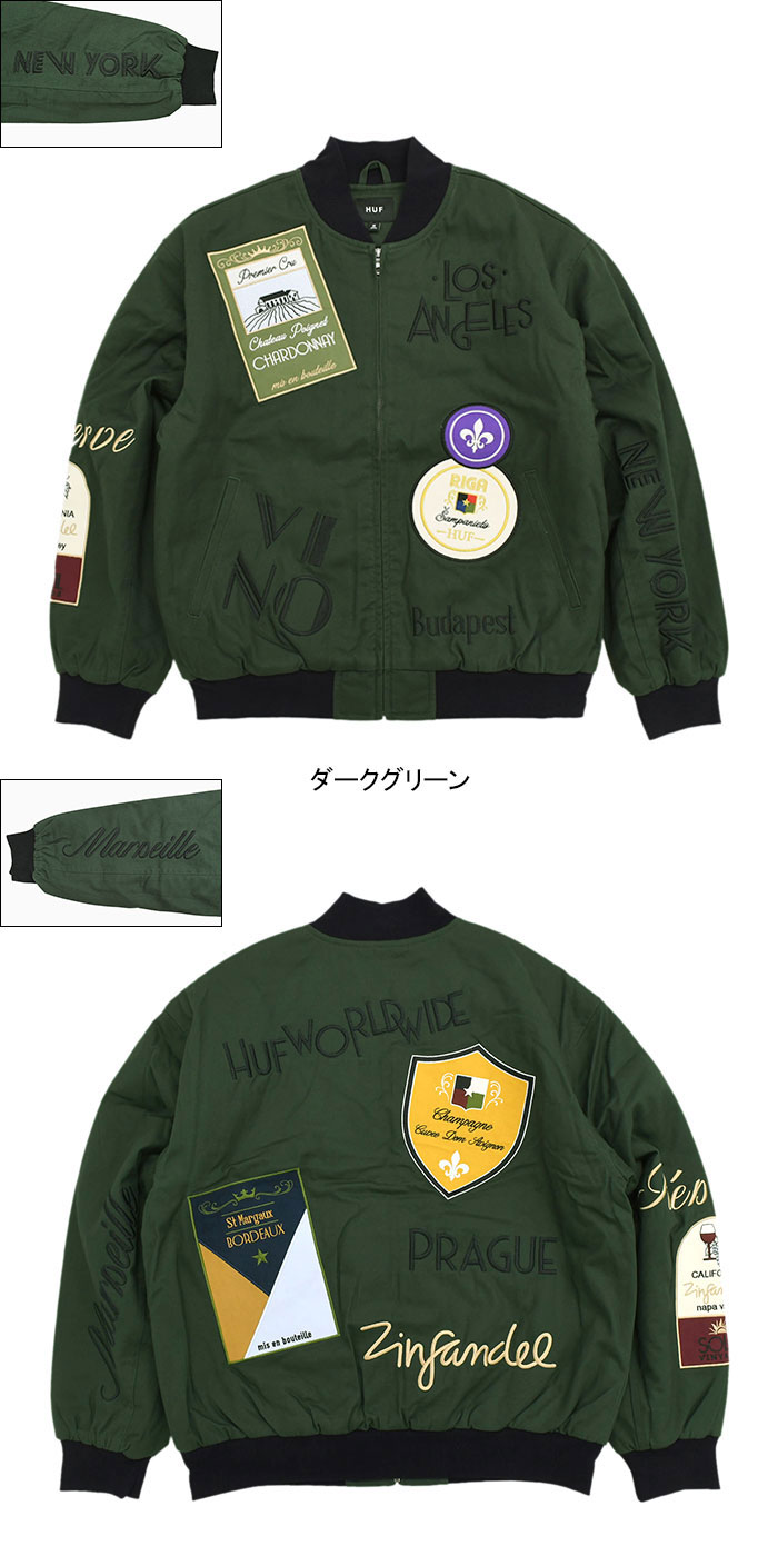 楽天市場】ハフ HUF ジャケット メンズ ストラトフォード ツアー ( HUF