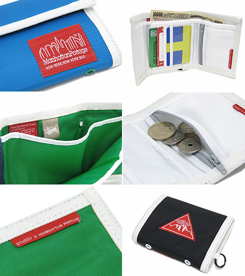 楽天市場】ステューシー STUSSY×Manhattan Portage Hiking ウォレット