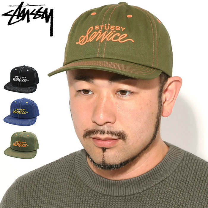 楽天市場】ステューシー STUSSY キャップ 帽子 MD Stussy Service