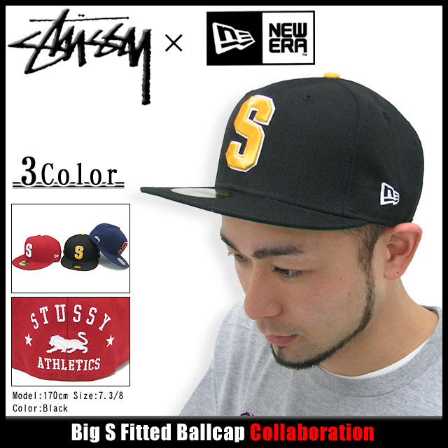 楽天市場】ステューシー STUSSY×NEW ERA キャップ Big S Fitted