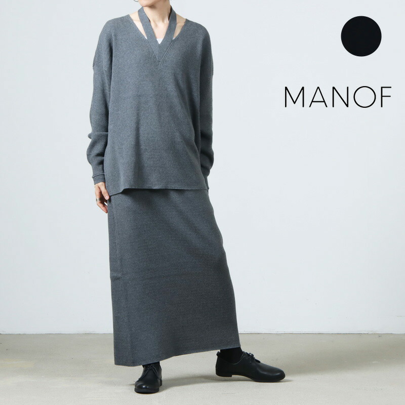 楽天市場】MANOF マノフ THERMAL KNIT SET UP サーマルニット