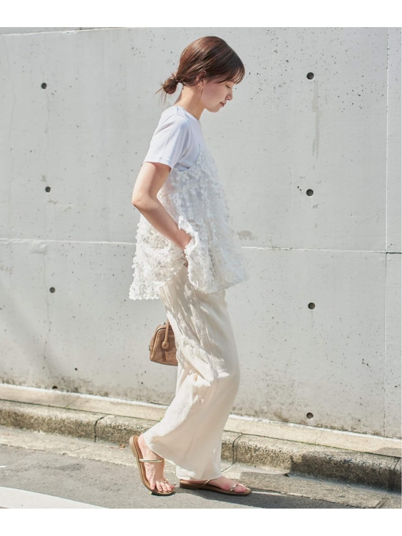 楽天市場】フラワーエンブロイダリー キャミソール IENA イエナ