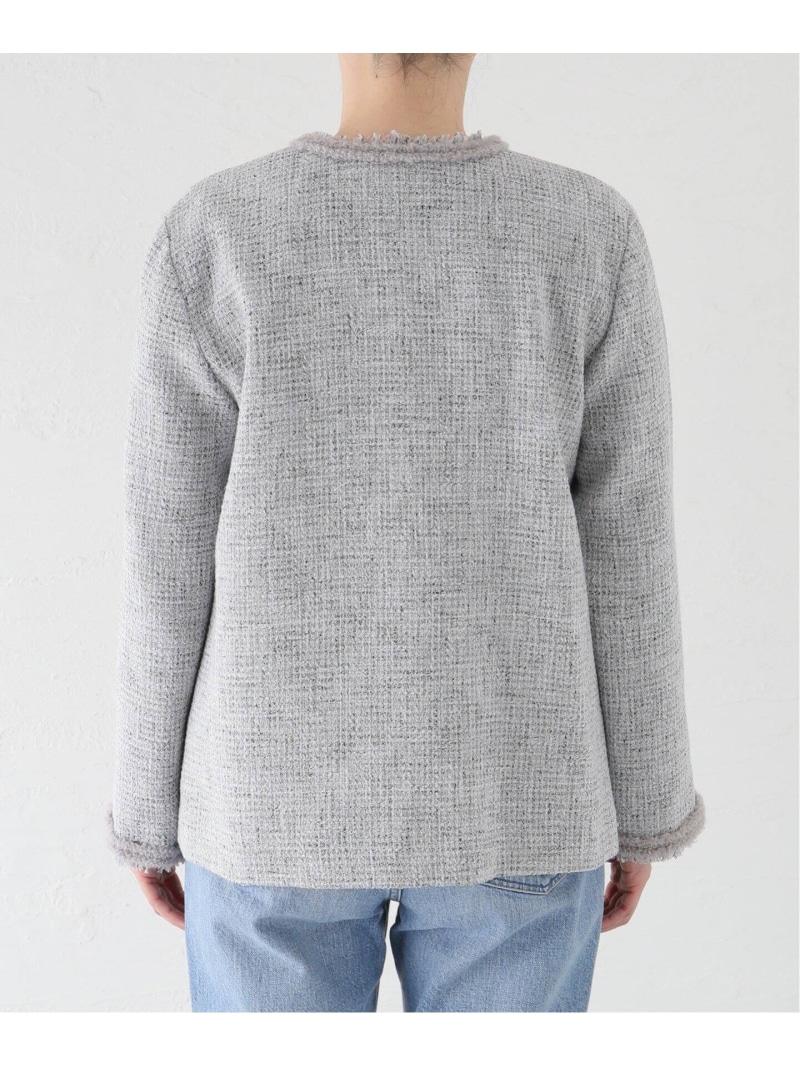 楽天市場】【SALE／30%OFF】ブッチャーツイードフリンジジャケット