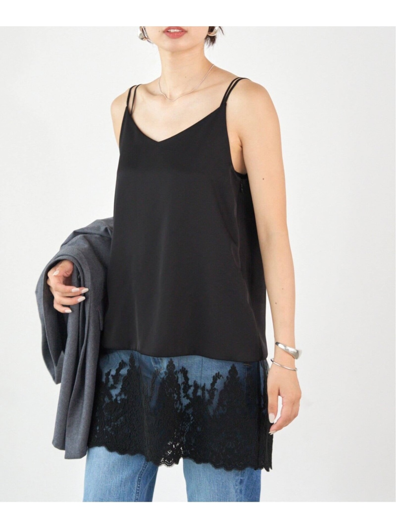 楽天市場】Satinレース キャミソールワンピース IENA イエナ