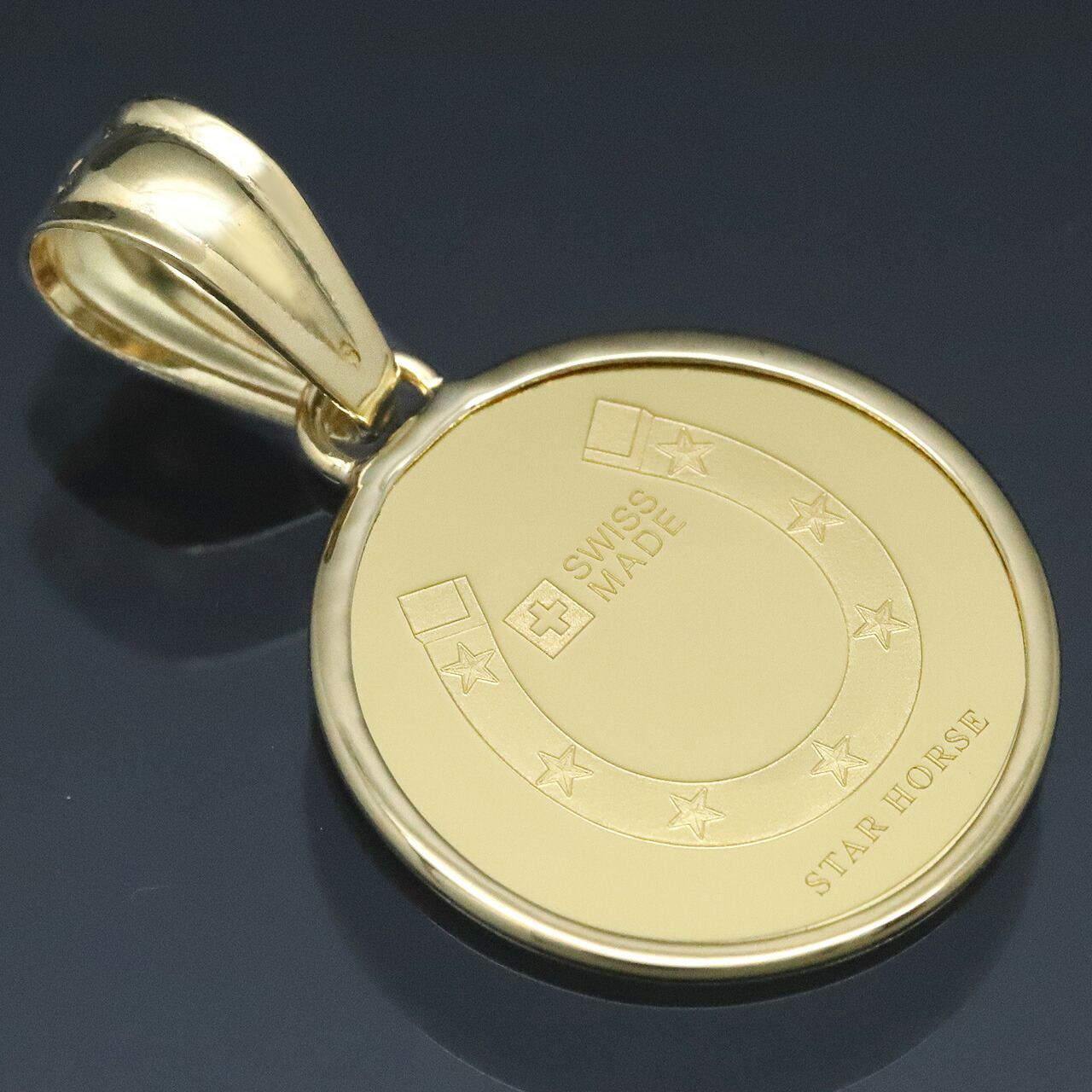 楽天市場】【完売御礼・廃盤】24金 コイントップ ペンダントトップ