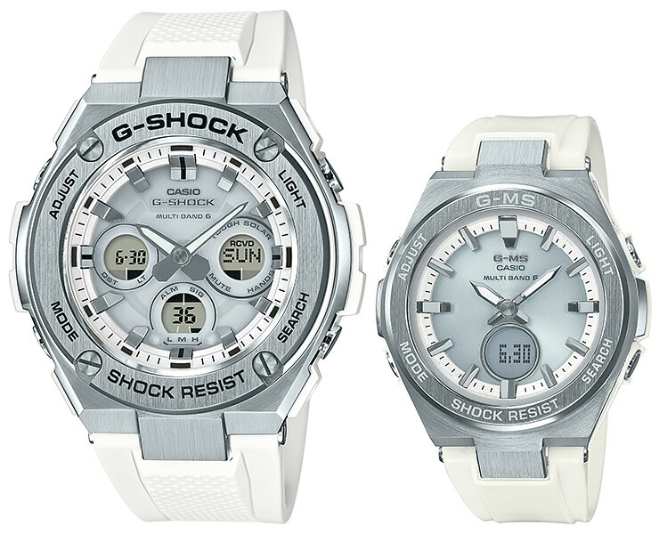 楽天市場】G-SHOCK BABY-G 電波 ソーラー G-STEEL G-MS ペアウォッチ