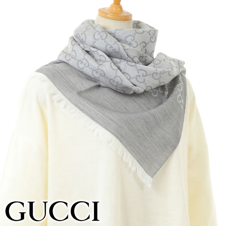 楽天市場】【クーポン配布中】 グッチ ストール GUCCI マフラー GG柄