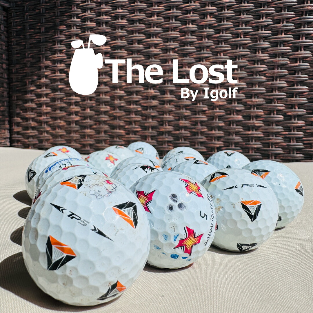 楽天市場】ゴルフボール ロストボール TaylorMade テーラーメイド TP5