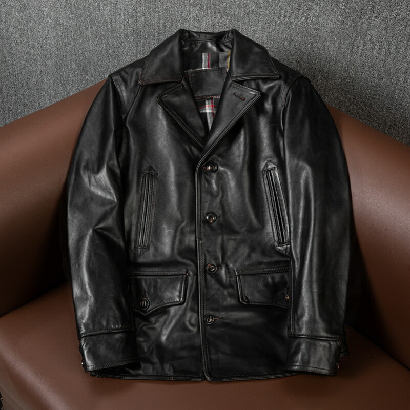 楽天市場】コート レザージャケット サファリジャケット ライダース 馬