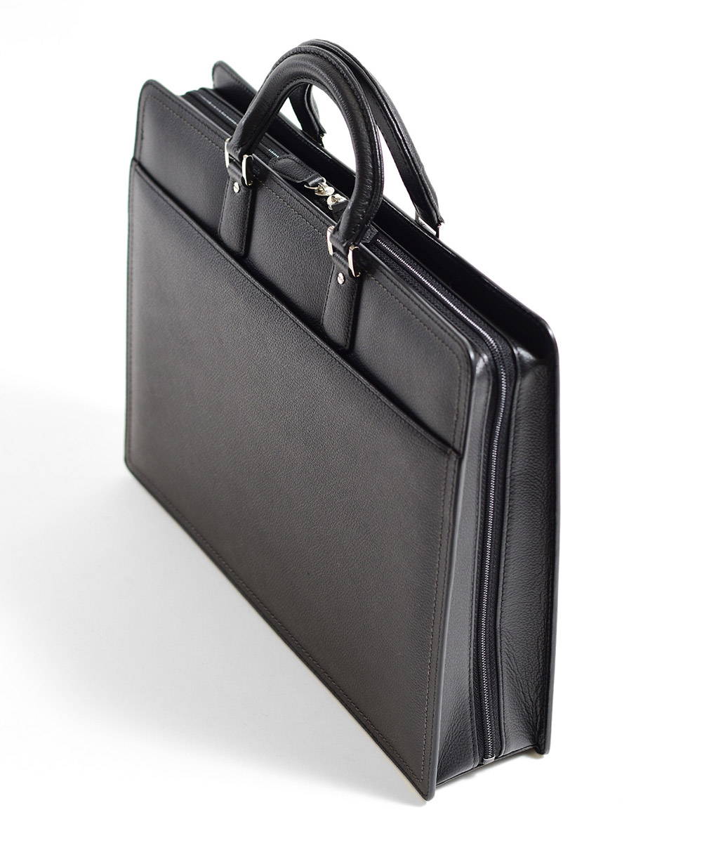 楽天市場】LANVIN COLLECTION レザービジネスバッグ A4 三方開き