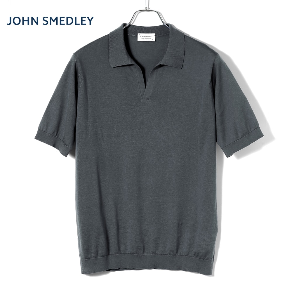 【美品】ジョンスメドレー ポロシャツ JOHN SMEDLEY 90sイギリス製 JOHN SMEDLEY】ジョンスメドレー 90年代 シーアイランドコットン