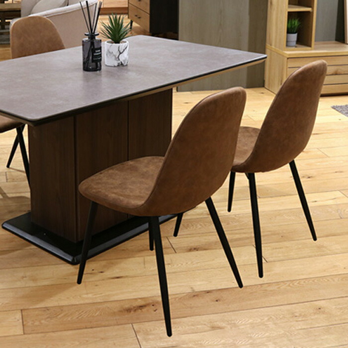 楽天市場】ダイニングチェア 2脚セット アンティーク風 アイアン