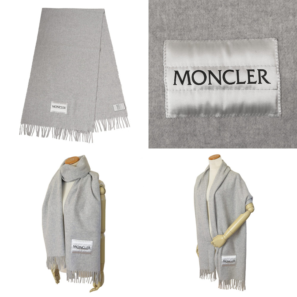 楽天市場】モンクレール マフラー ストール スカーフ フリンジ