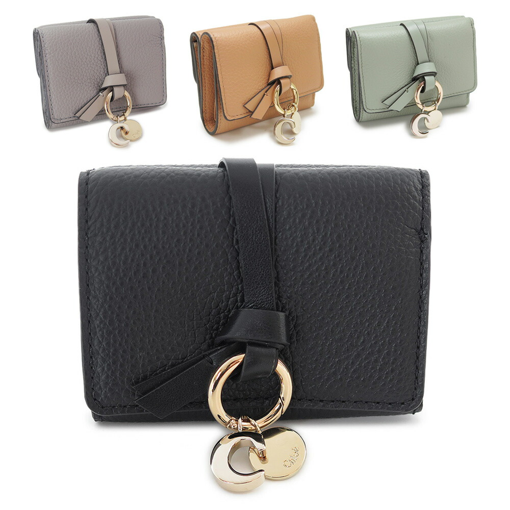 楽天市場】クロエ 折財布 レディース ALPHABET ミニ トリフォールド