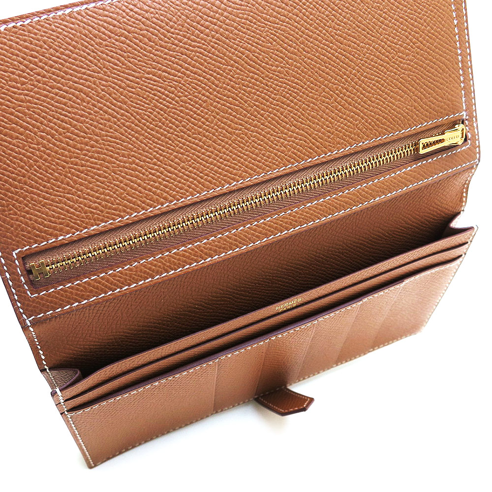 楽天市場】エルメス 長財布 レディース ベアン スフレ 二つ折り