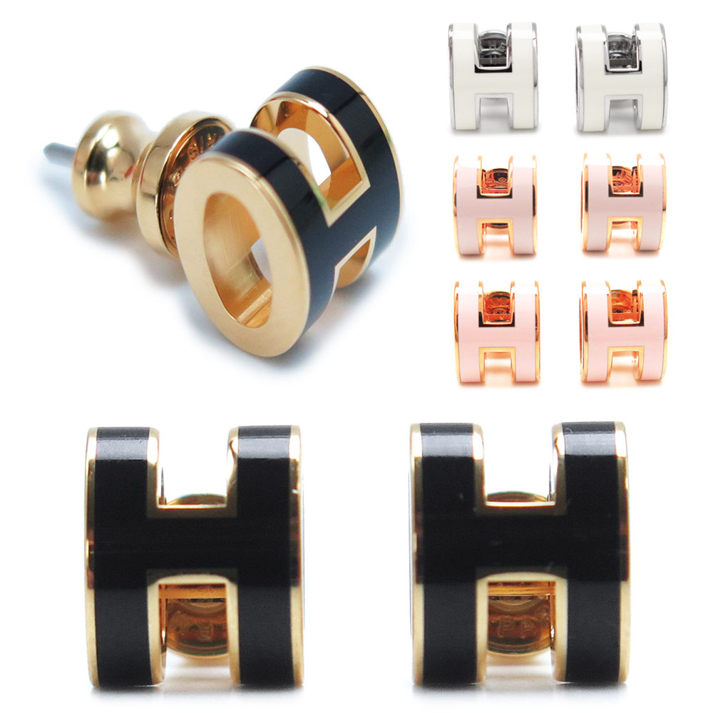 楽天市場】エルメス ピアス レディース ミニ ポップH スタッドピアス