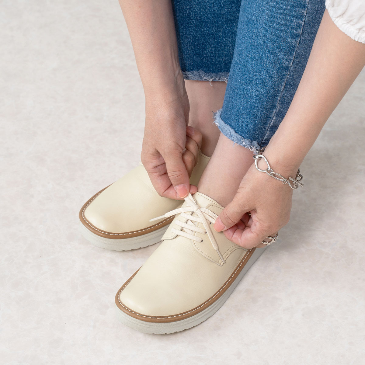 楽天市場】レースアップシューズ メンズライク 紐靴 スニーカー