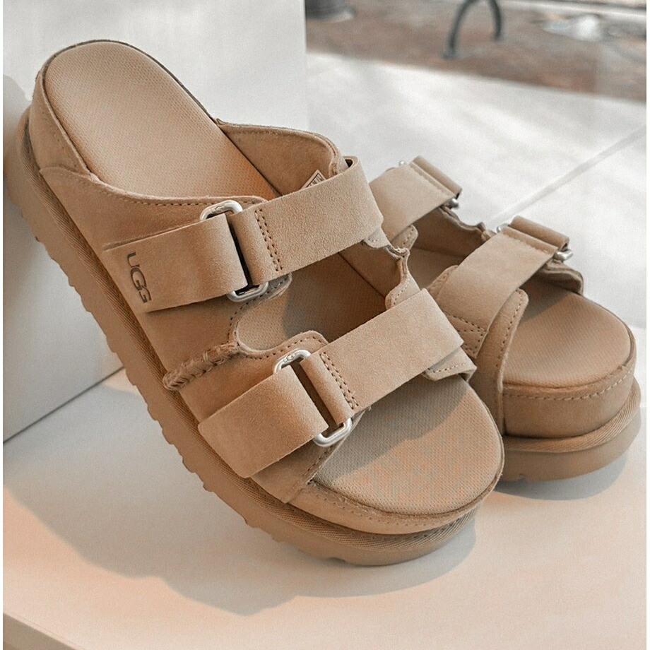 楽天市場】アグ UGG ストラップサンダル Goldenstar Hi Slide